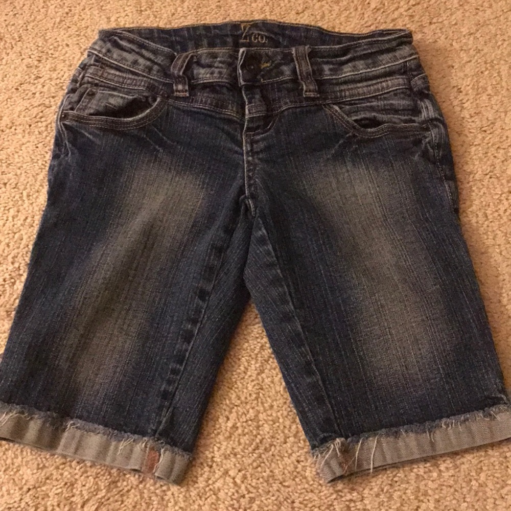 Z co. Jean Shorts Cotton Spandex Sz 3